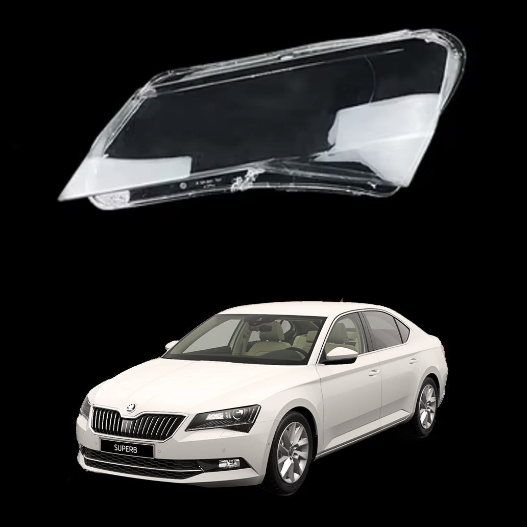 Ляво стъкло / капак за фар Skoda Superb 3 (16-19)