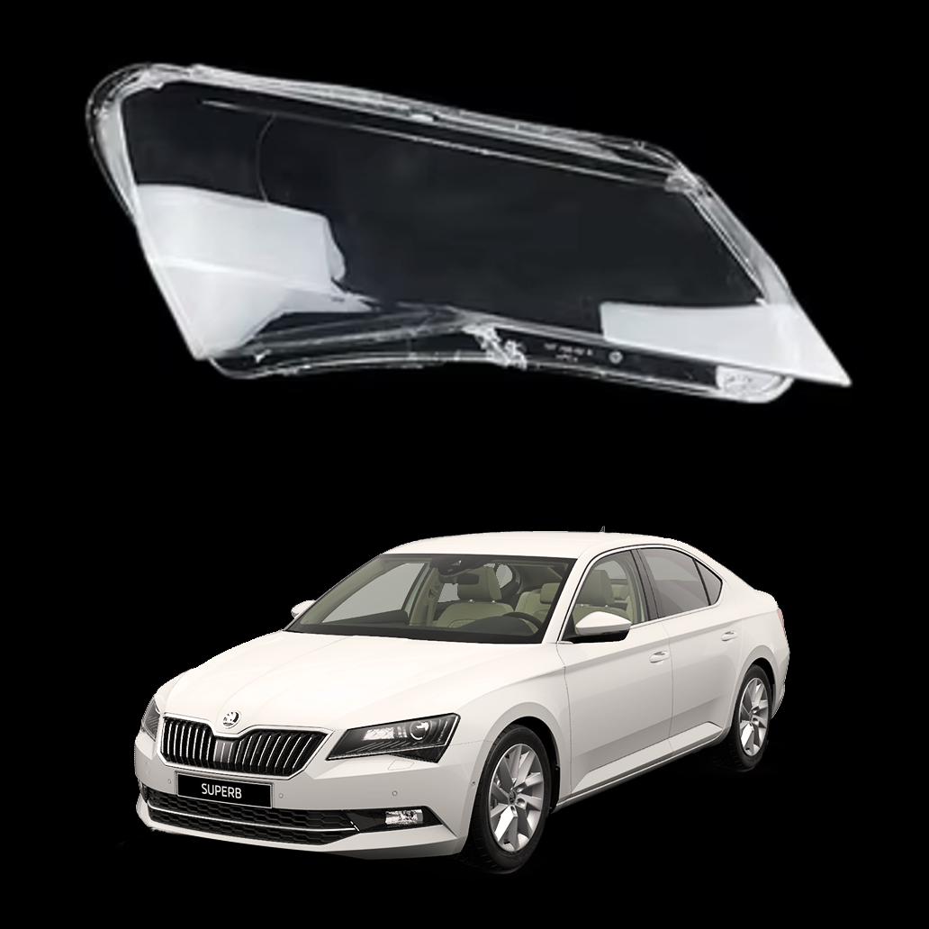 Дясно стъкло / капак за фар Skoda Superb 3 (16-19)