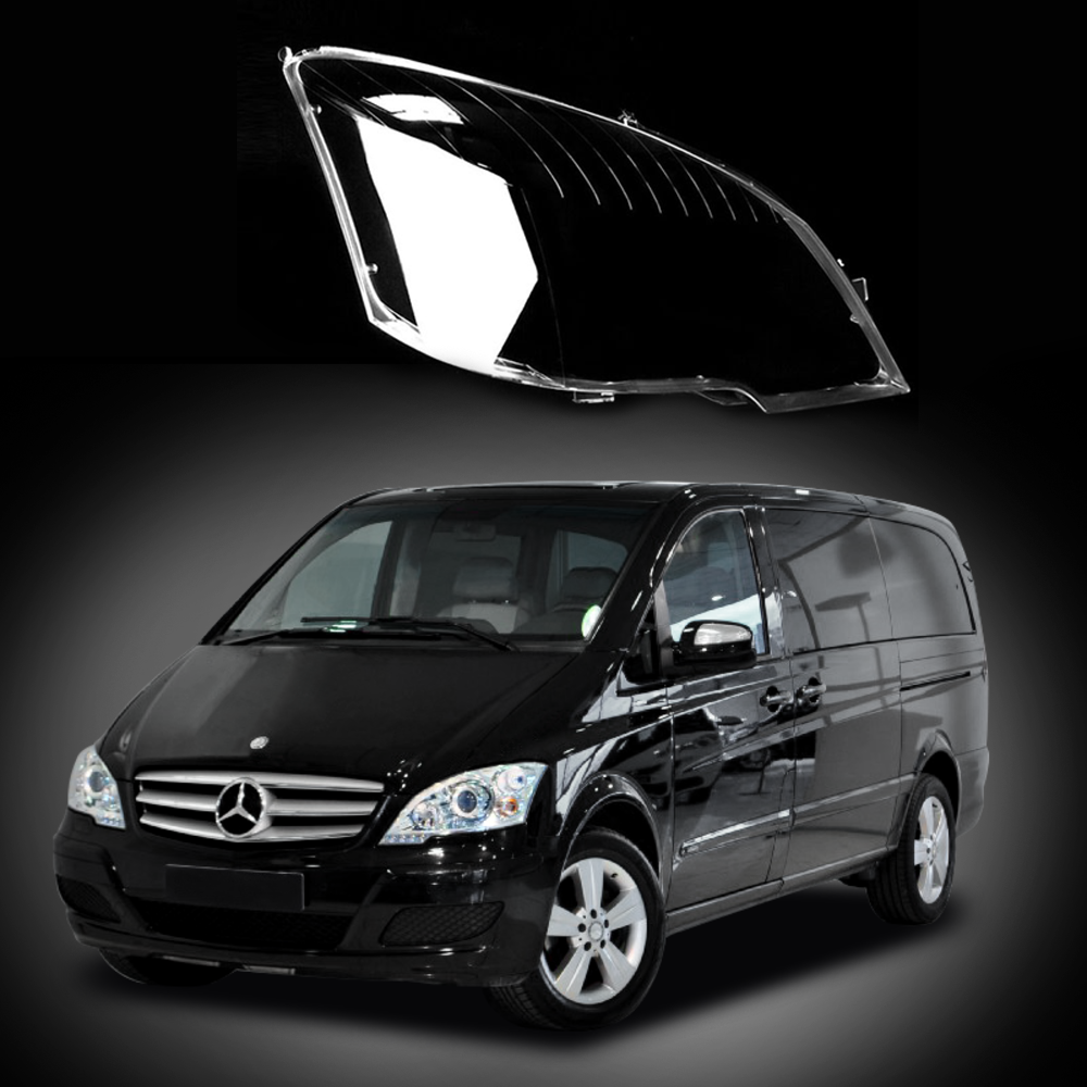Дясно стъкло / капак за фар Mercedes VITO W639 Facelift (10-16)