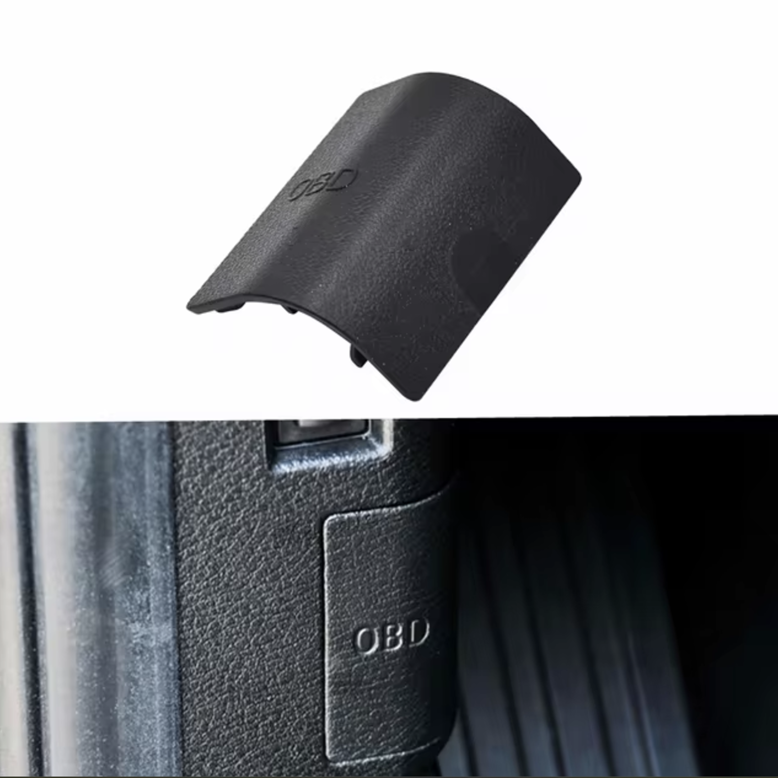 Черно капаче за OBD порт за BMW X3 X4 F25 F26 (2011-2018)
