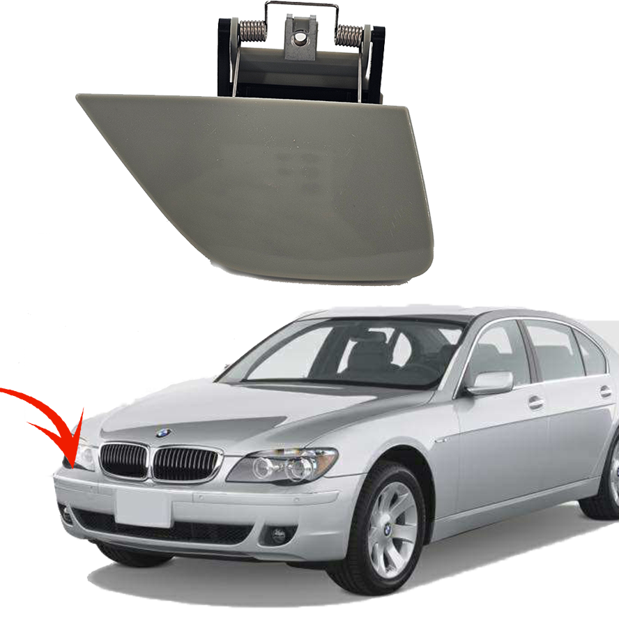 Дясно капаче за пръскалка с основа за BMW 7 серия E65 E66 LCI / Faceli
