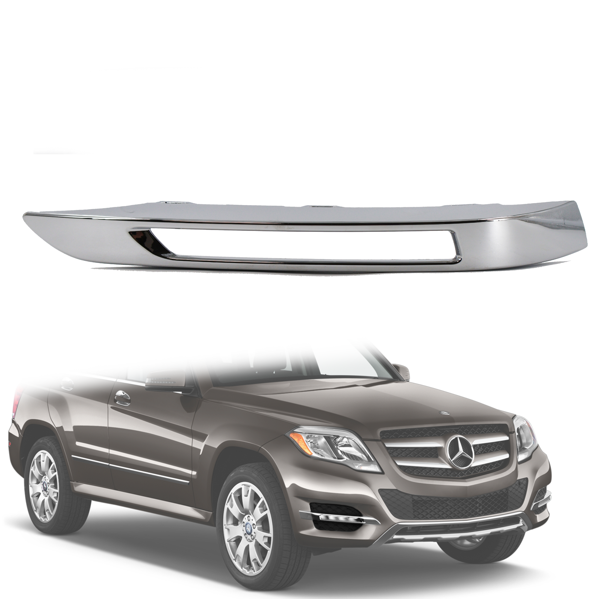 Лайсна на дясна дневна светлина за Mercedes X204 GLK Facelift (2013-20