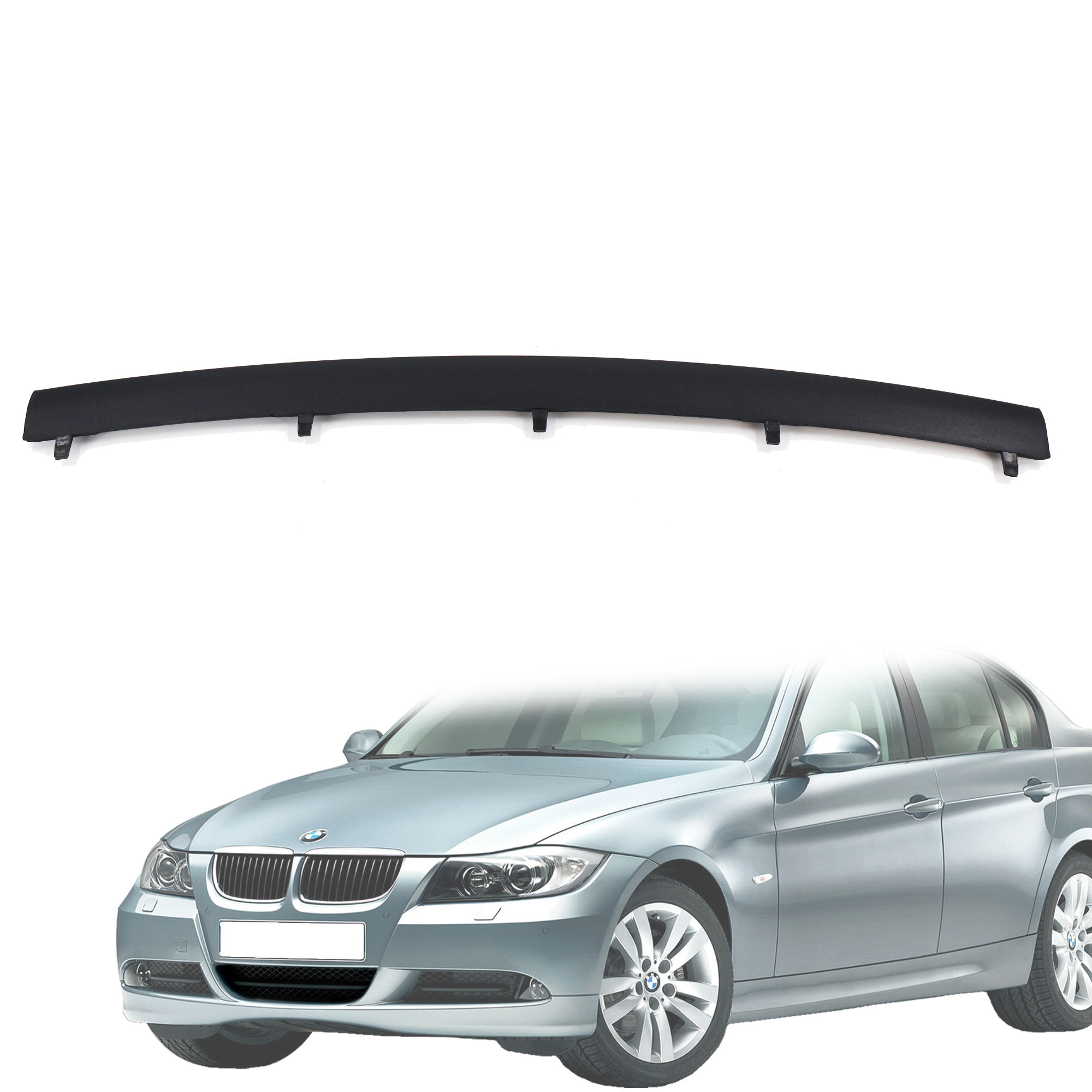 Лайсна на централна решетка за предна броня на BMW 3 серия E90 E91 (20
