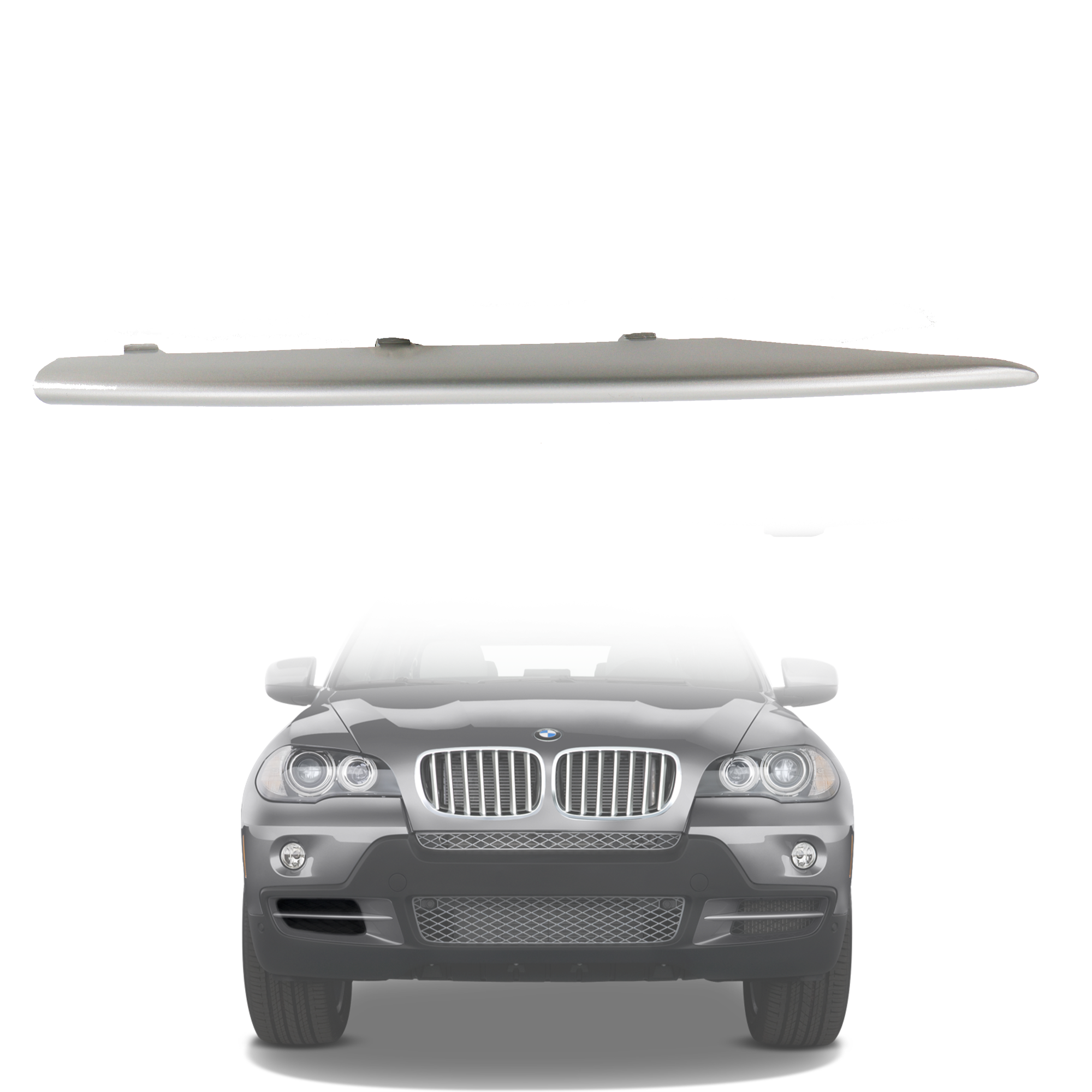 Лайсна на дясна решетка в предна броня на BMW X5 E70 (2007-2010)