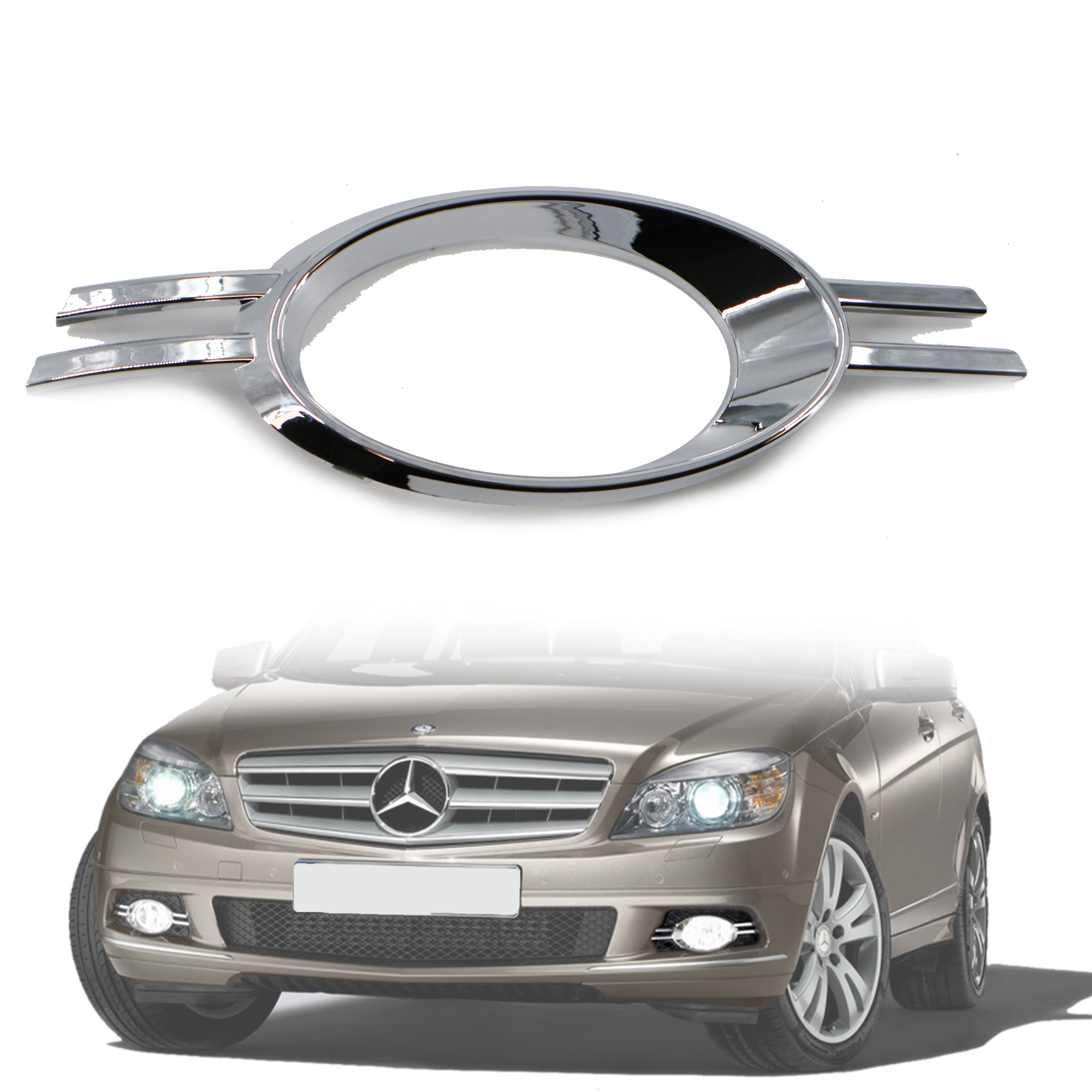 Лайсна за лява дневна светлина на Mercedes C class W204 (2007-2011)