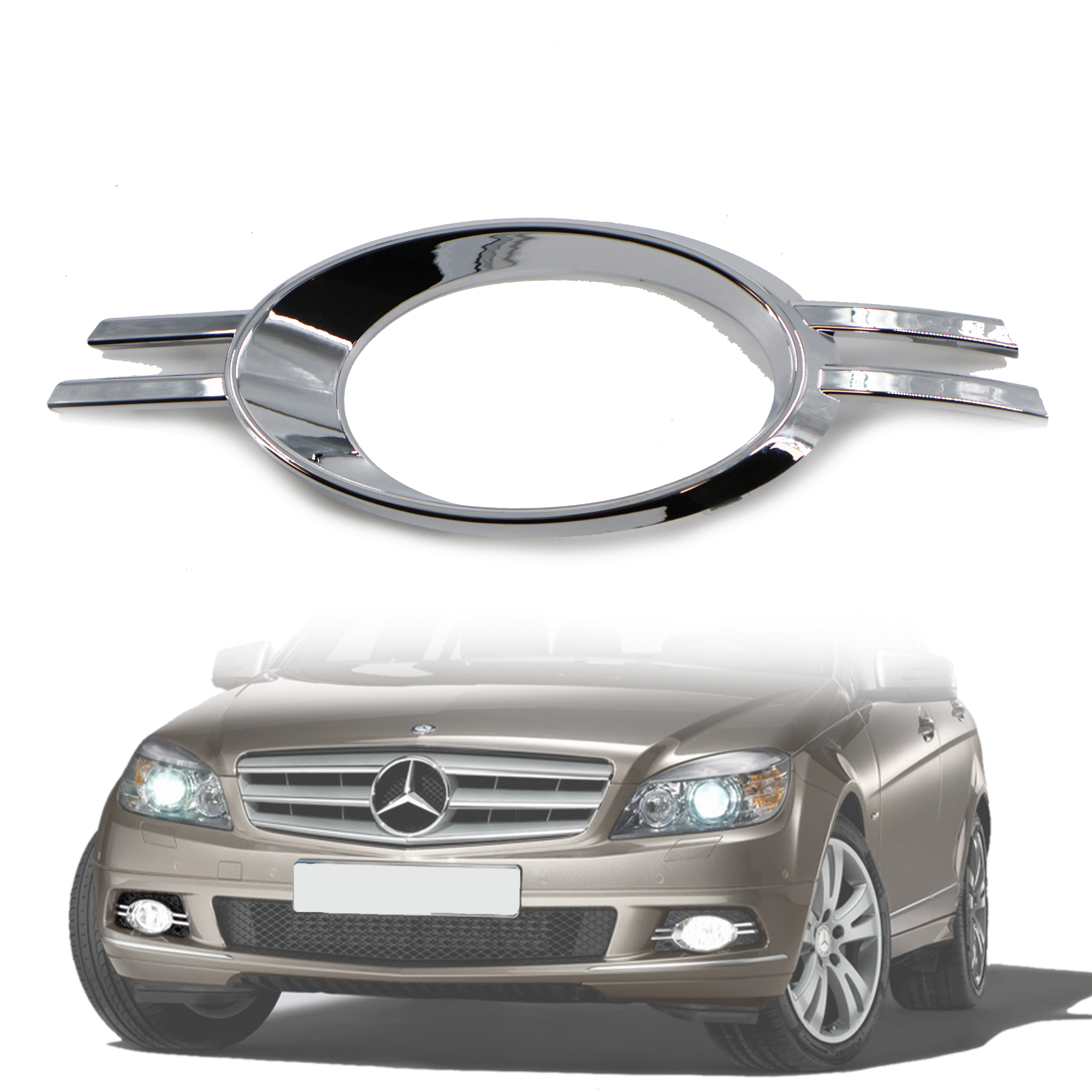 Лайсна за дясна дневна светлина на Mercedes C class W204 (2007-2011)