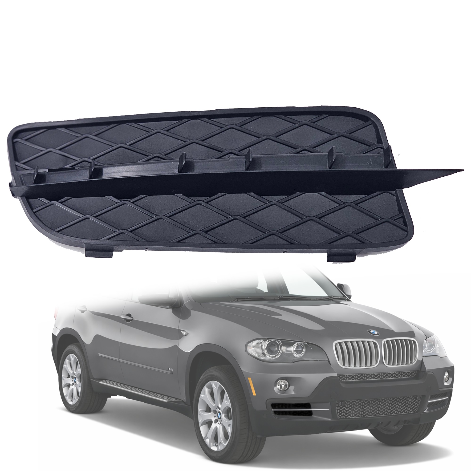Дясна решетка в предна броня на BMW X5 E70 (2007-2010)