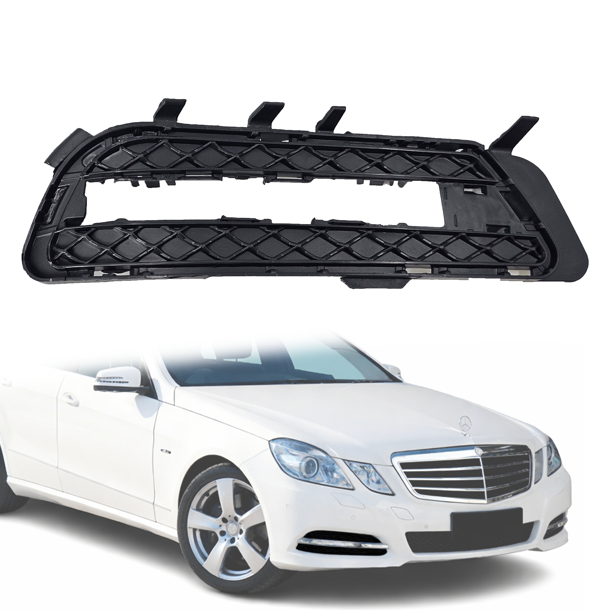 Решетка за дясна права дневна светлина на предна броня на Mercedes E c