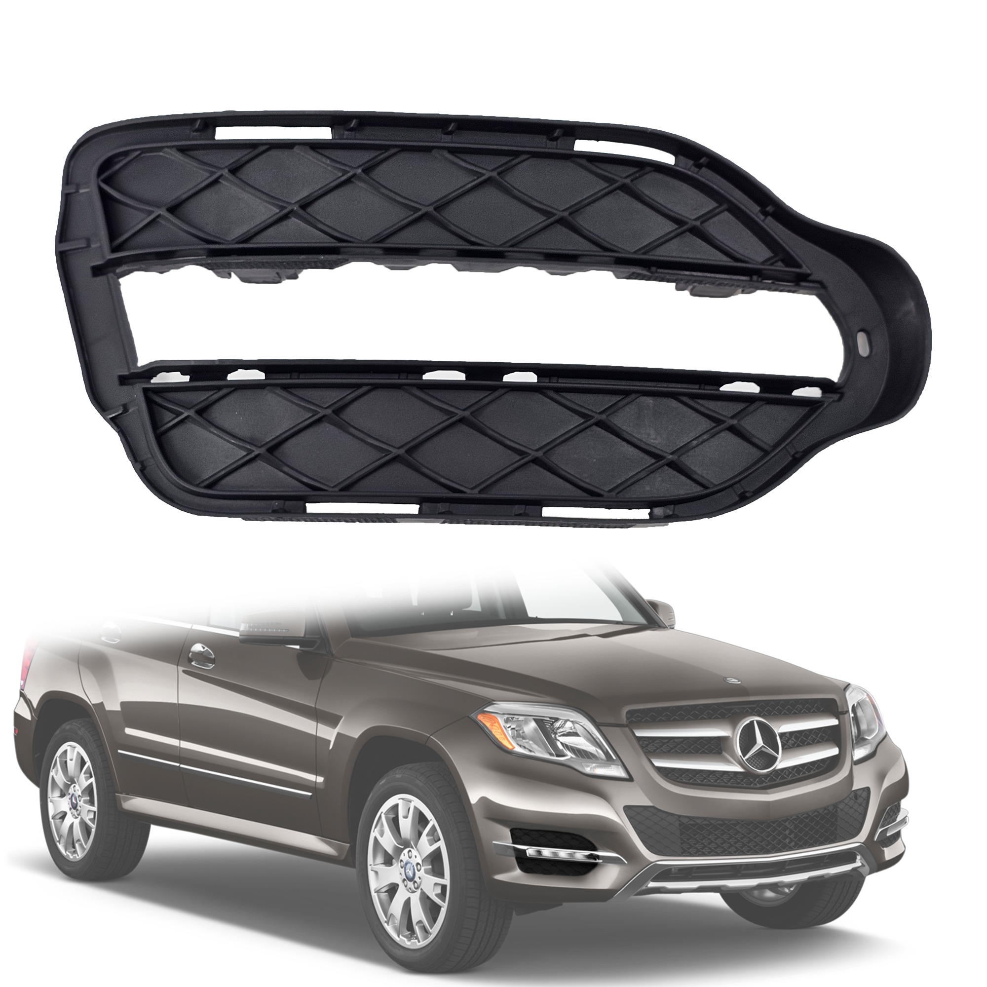 Решетка за дясна дневна светлина на Mercedes X204 GLK Facelift (2013-2