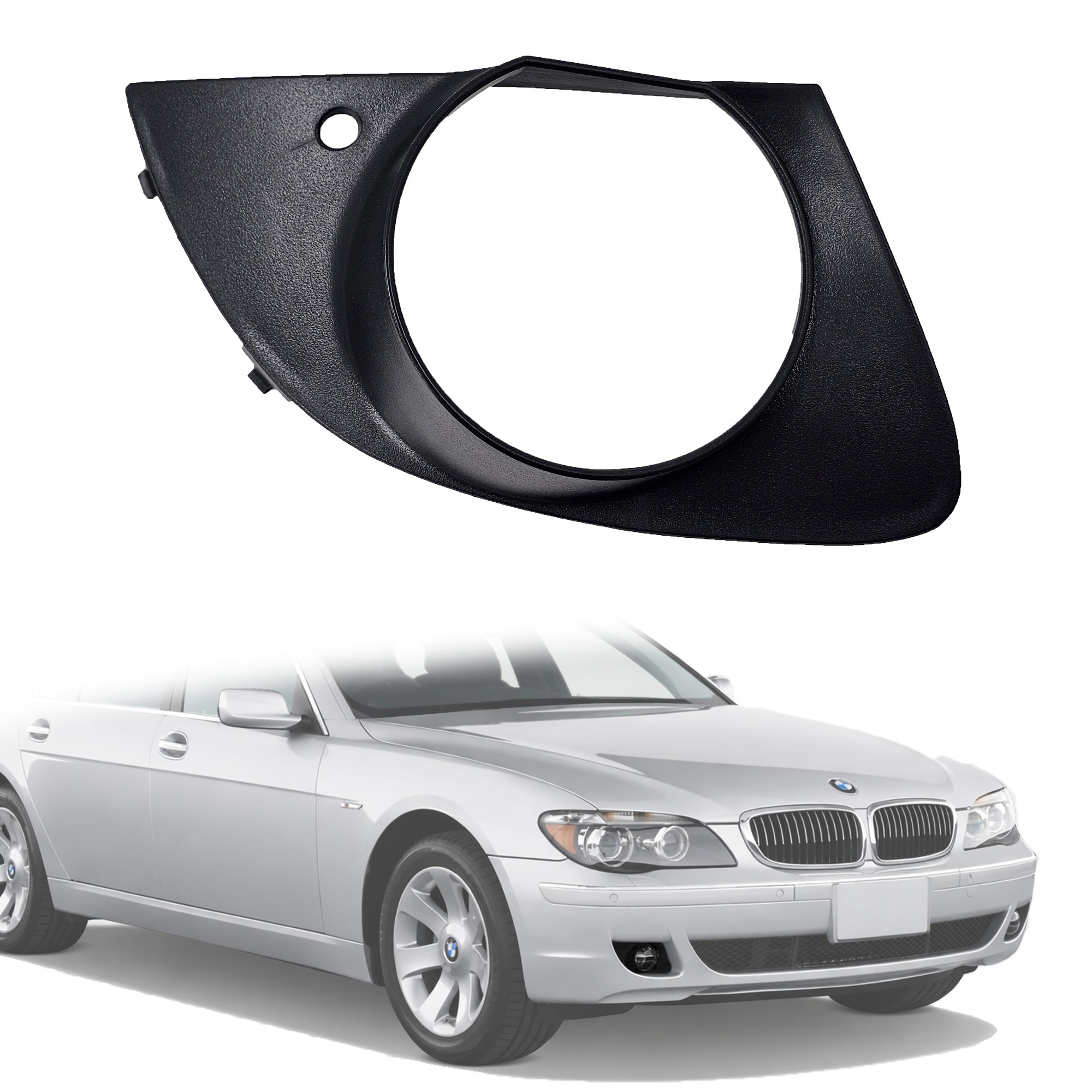 Решетка около десния халоген на BMW 7 серия E65 E66 LCI / Facelift (20