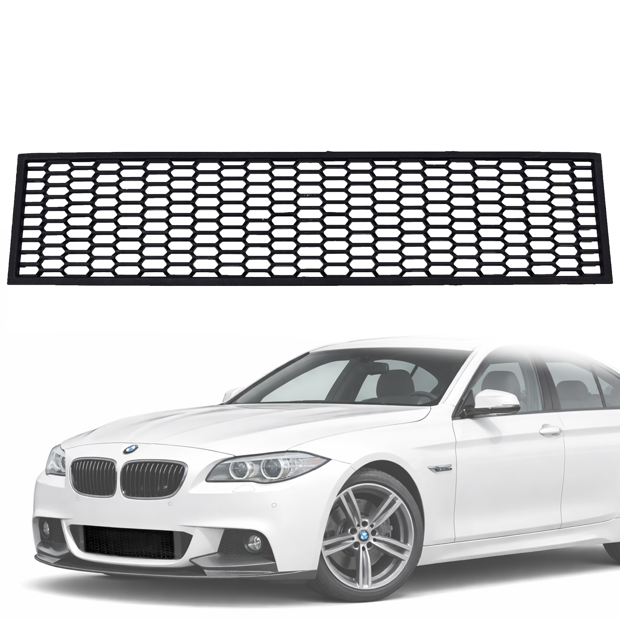 Централнa решетка за предна броня на BMW 5 серия F10 F11 M / M sport (