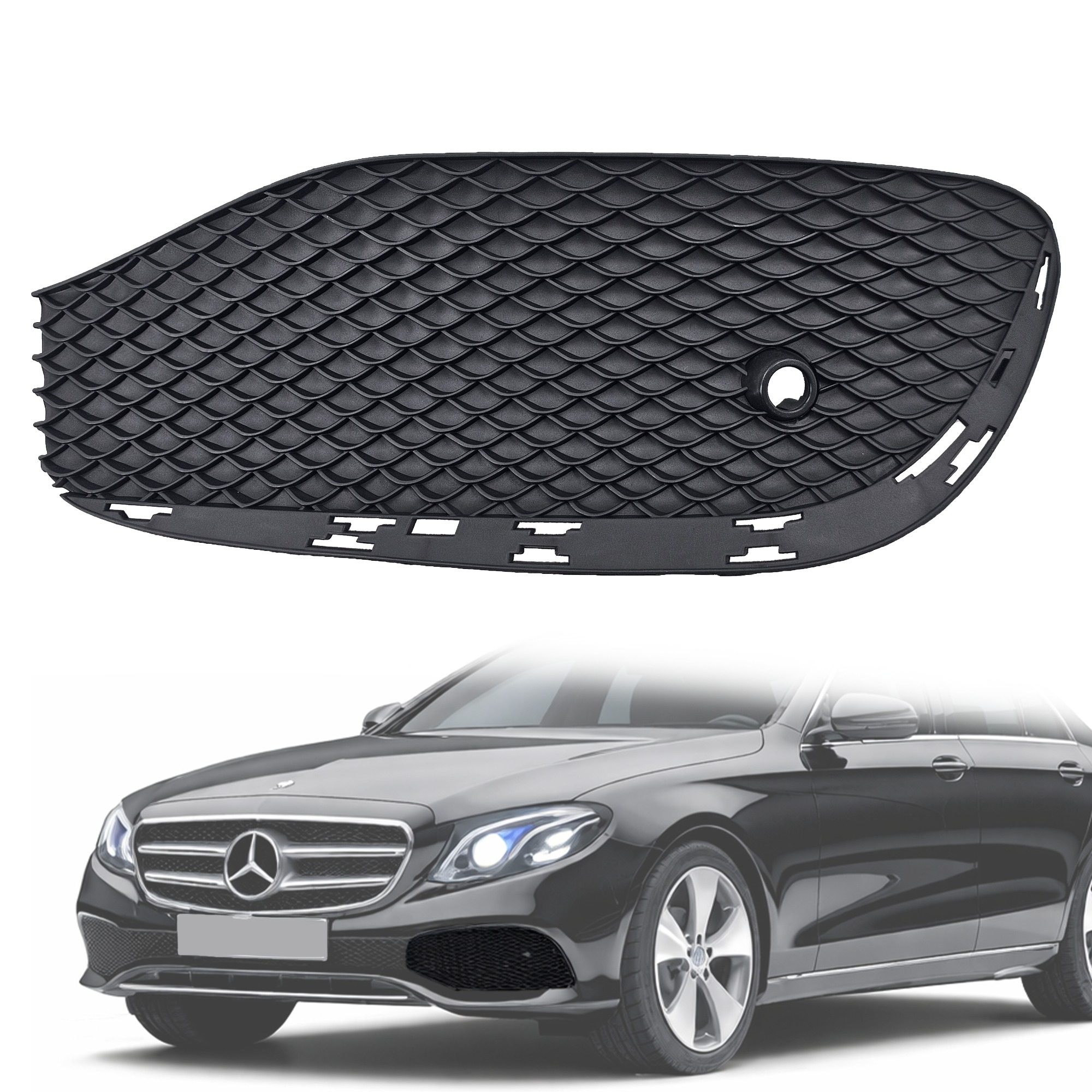 Лява решетка за предна броня на Mercedes E class W213 (2016-2020)