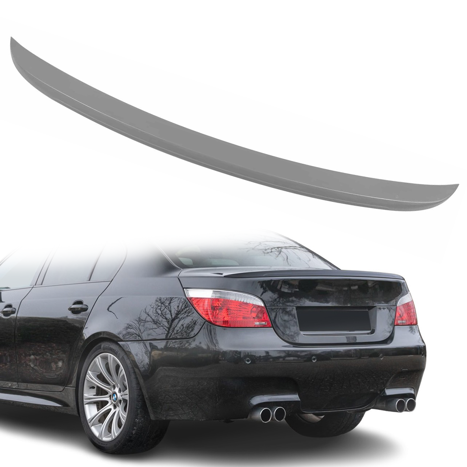 Заден спойлер за багажник M Performance style на BMW 5 серия E60 (2003