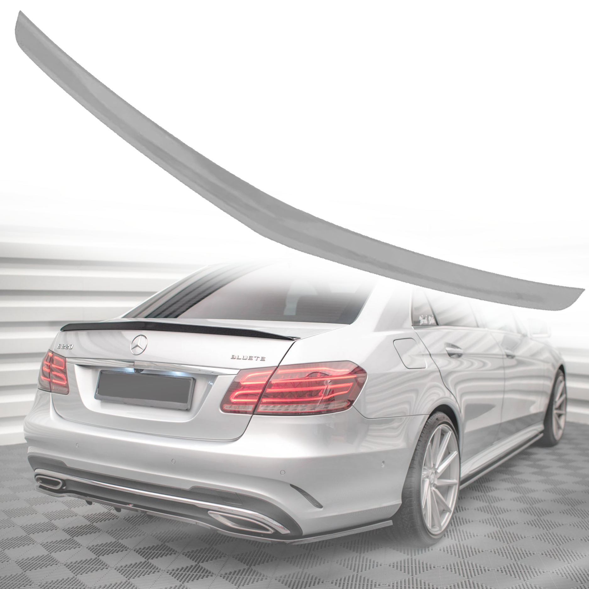 Лип спойлер за багажник E63 style / AMG line на Mercedes E class W212 