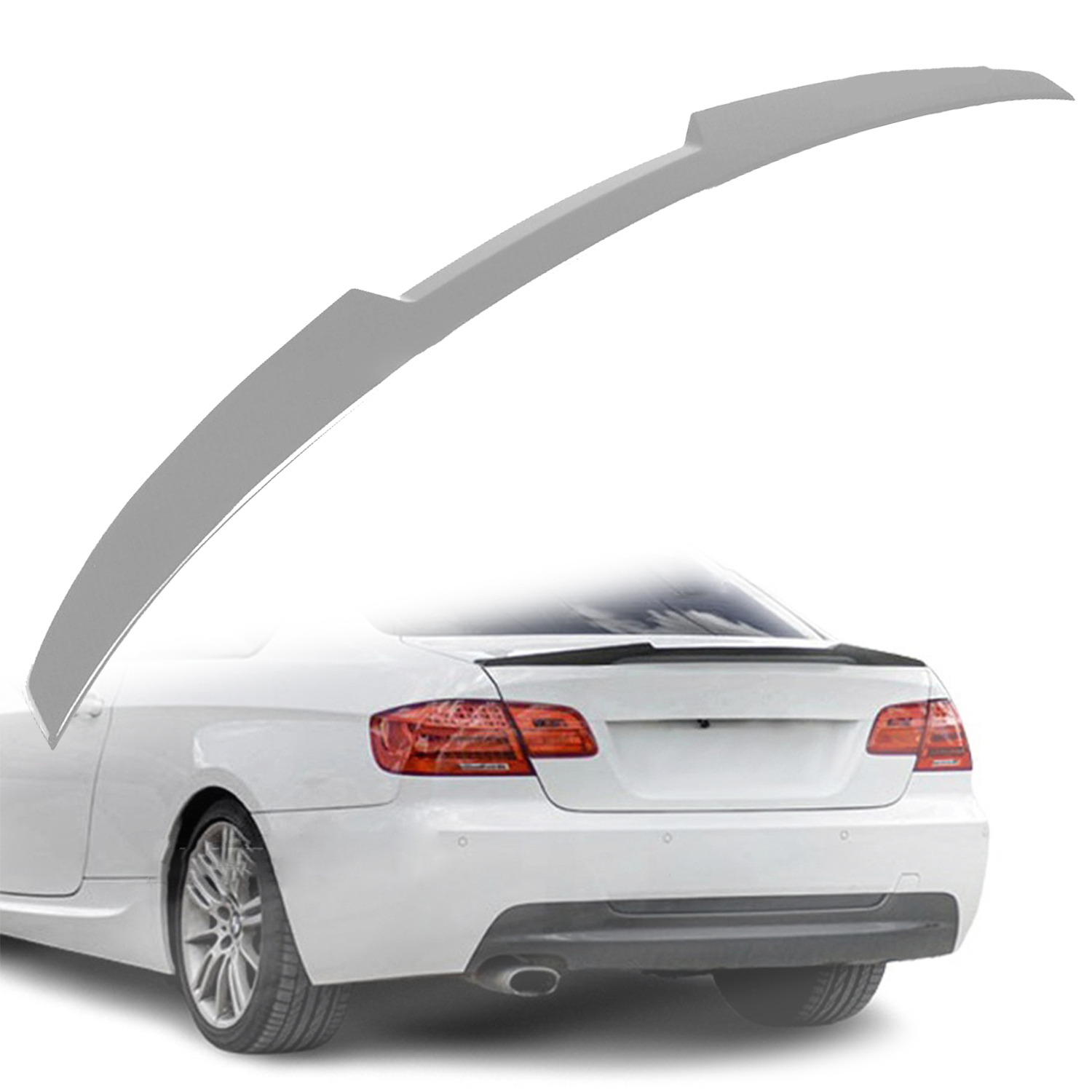 Спойлер за багажник M4 style на BMW 3 серия E92 (2005-2011), подготвен