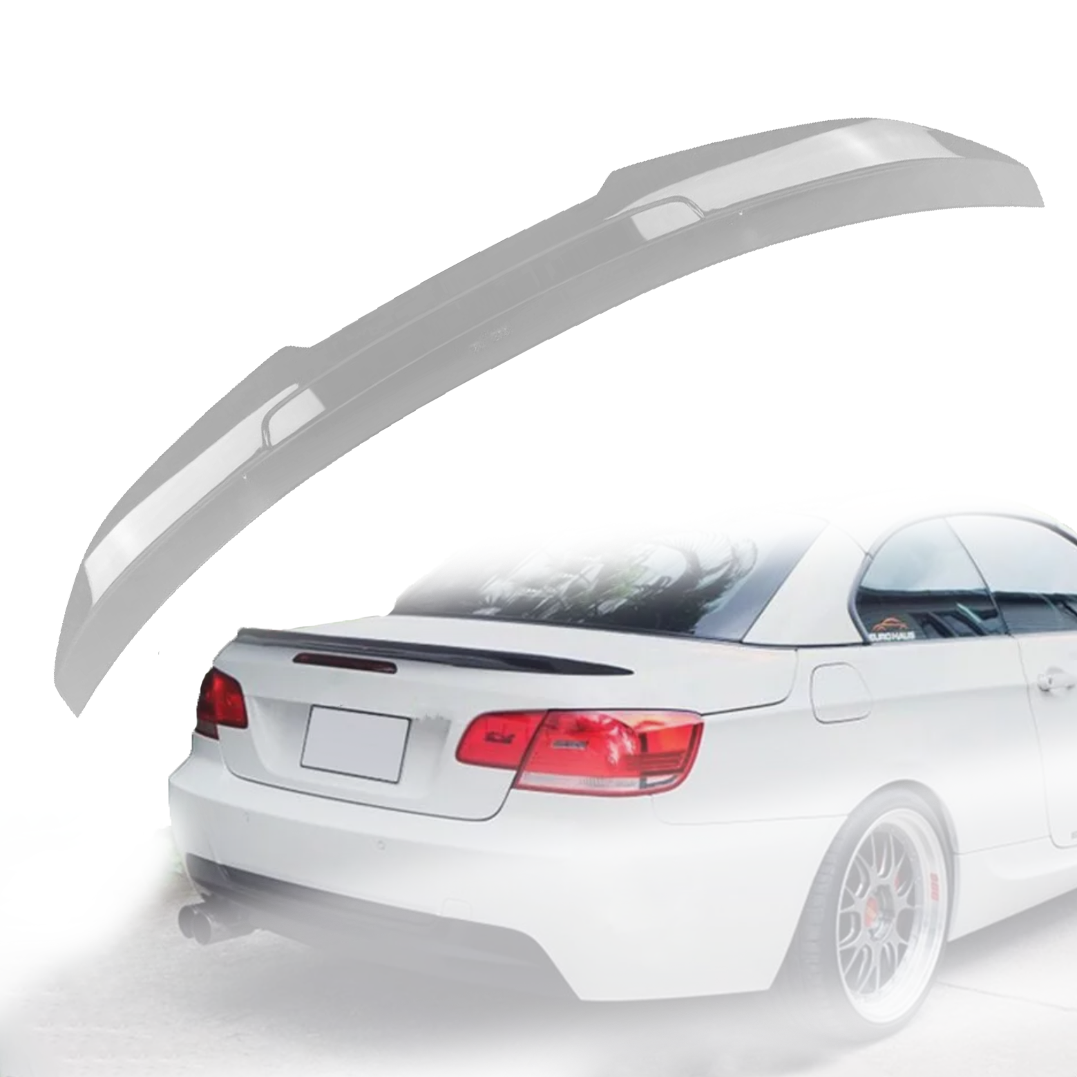 Лип спойлер за багажник PSM style на BMW 3 серия E93 (2005-2011), подг