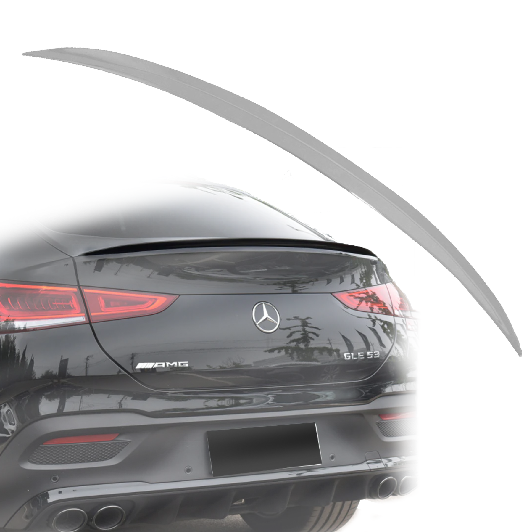 Спойлер за багажник FD Style на Mercedes GLE Coupé W167 C167 (2019+), 