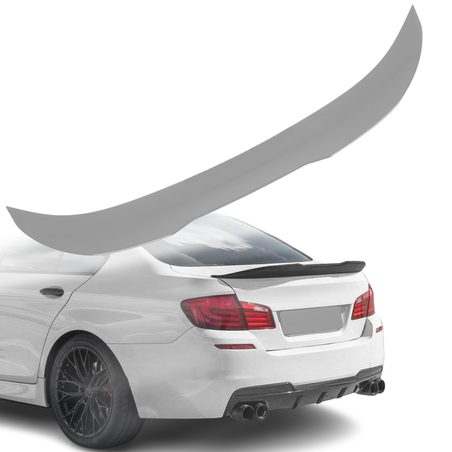 Заден спойлер за багажник PSM style на BMW 5 серия F10 (2010-2017), по