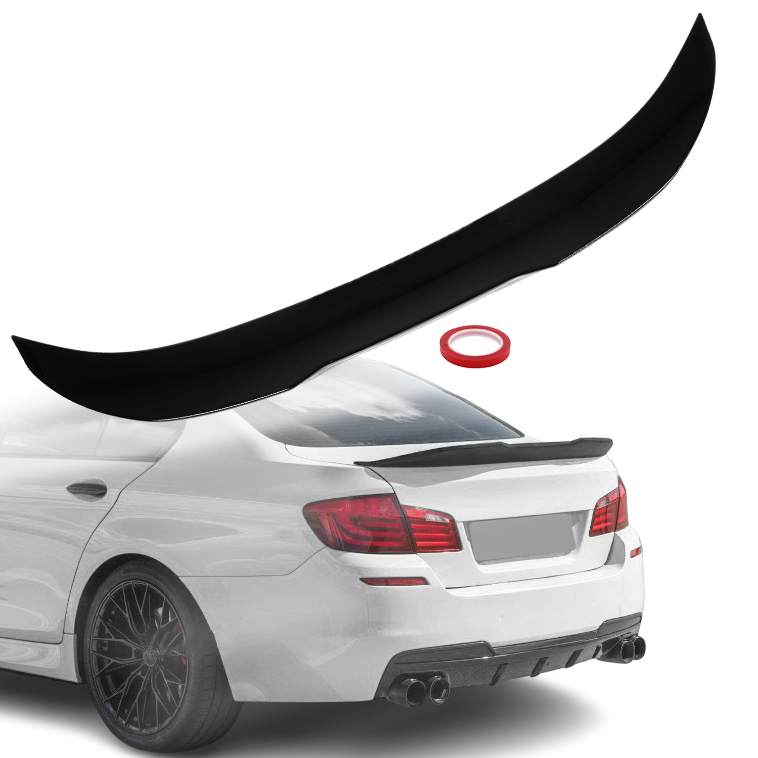 Заден спойлер за багажник PSM style на BMW 5 серия F10 (2010-2017), че
