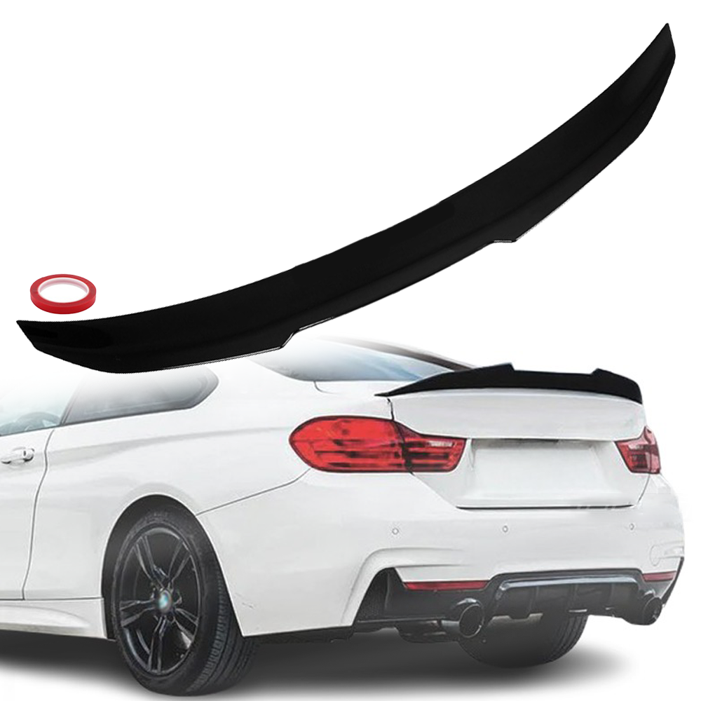 Заден спойлер за багажник PSM style на BMW 4 серия F32 (13-20), черен 