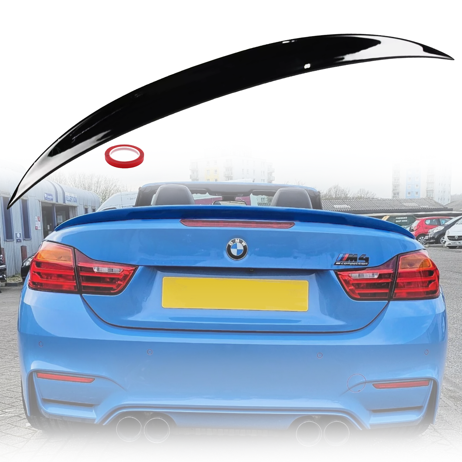 Лип спойлер за багажник Performance style на BMW 4 серия F33 (2013-202
