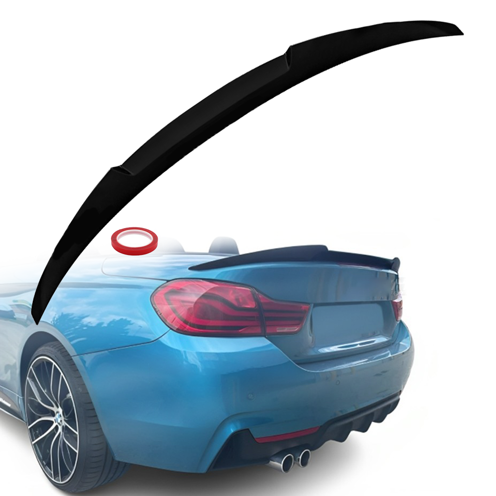 Спойлер BMW F33 M4 черен Лип спойлер за багажник M4 style на BMW 4 сер