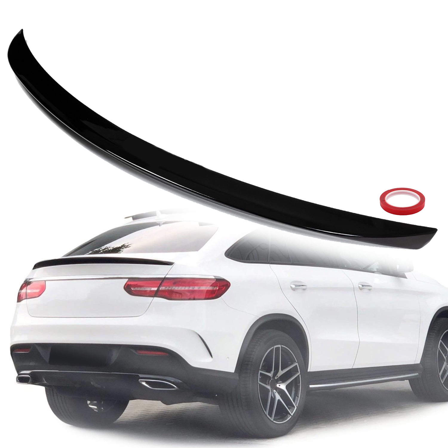 Спойлер за багажник на Mercedes GLE Coupe W166 C292 (2011-2019), черен