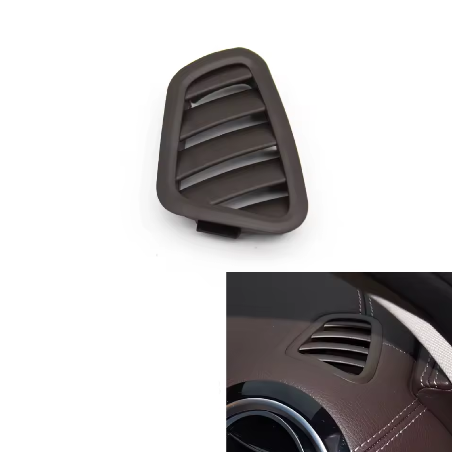 Дясна решетка за въздуховод на таблото за Mercedes E class W213, Мока