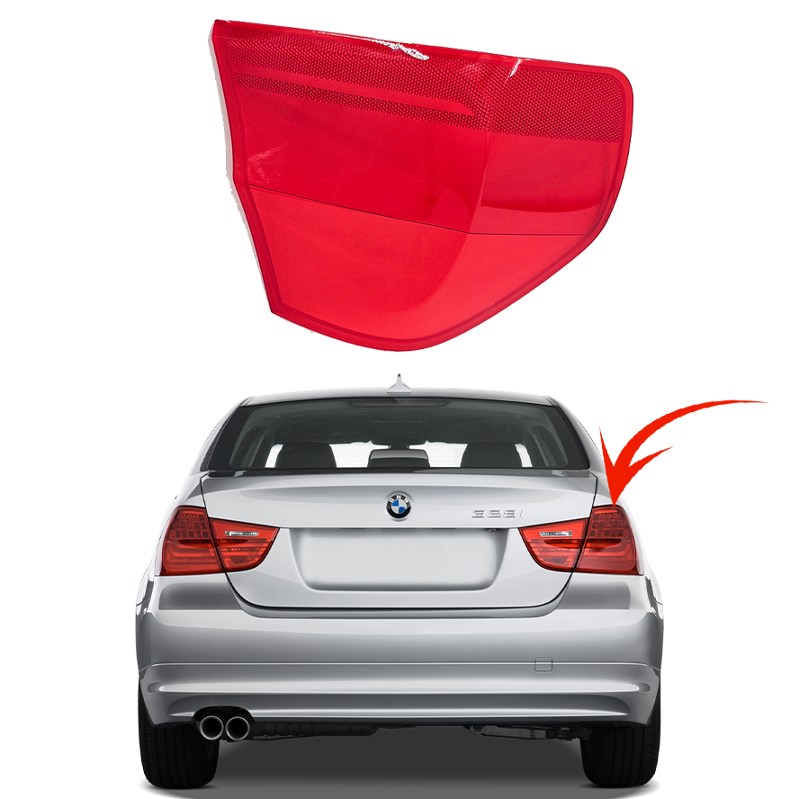 Външно стъкло за десен стоп на BMW 3 серия E90 facelift / LCI (2008-20