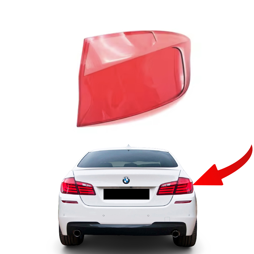 Външно стъкло за десен стоп на BMW 5 серия F10 LCI / facelift (2014-20