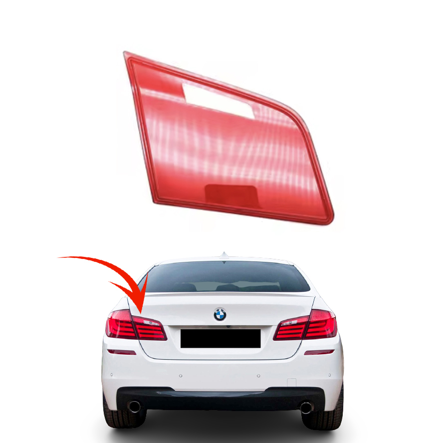 Вътрешно стъкло за ляв стоп на BMW 5 серия F10 LCI / facelift (2014-20