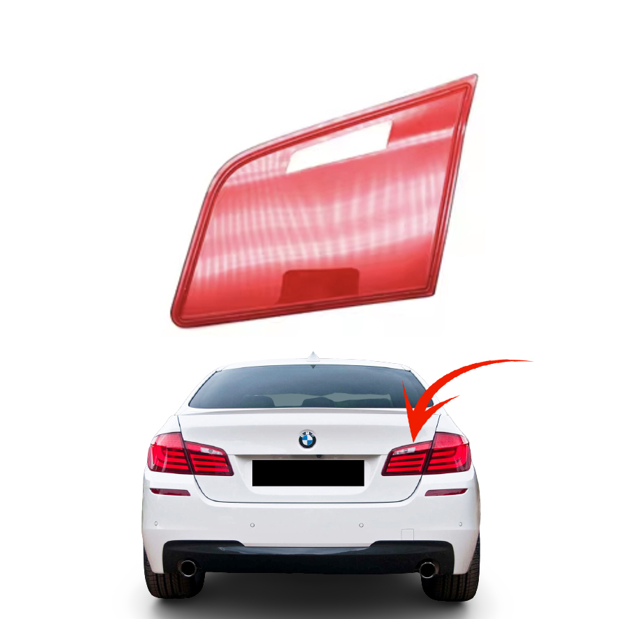 Вътрешно стъкло за десен стоп на BMW 5 серия F10 LCI / facelift (2014-