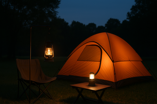 Осветление в къмпинг условия – какво да изберем?