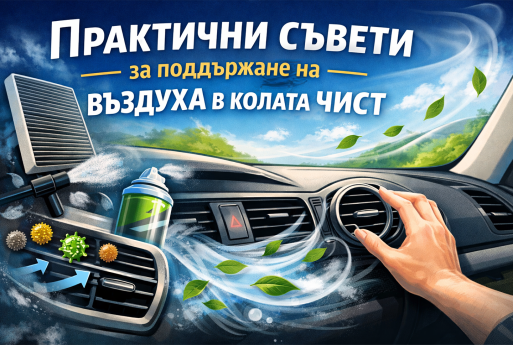 Практични съвети за поддържане на въздуха в колата чист