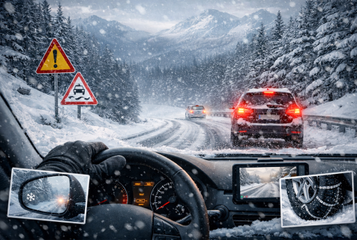 Топ 5 автоаксесоара за безопасно шофиране през зимата