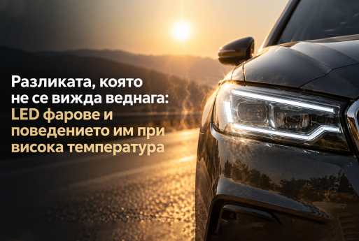 Разликата, която не се вижда веднага: LED фарове и поведението им при висока температура