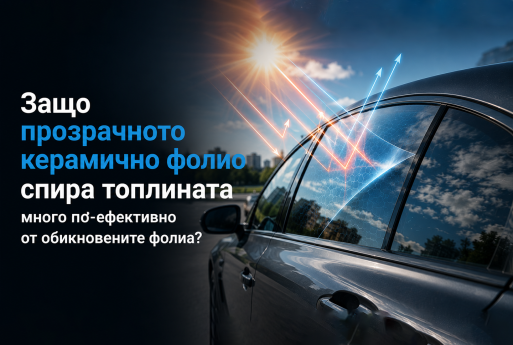 Защо прозрачното керамично фолио спира топлината много по-ефективно от обикновените фолиа?