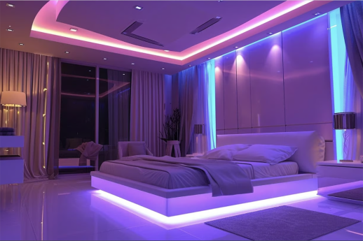 LED ленти за дома - идеи и монтаж