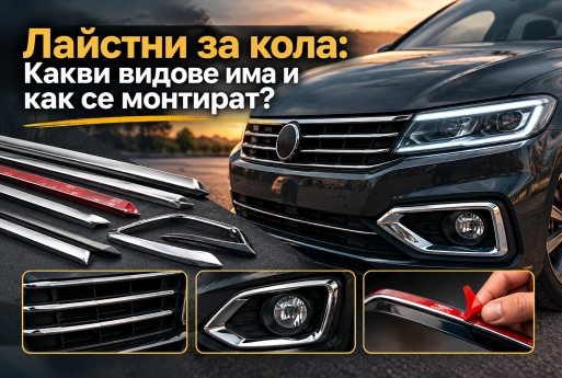 Лайстни за кола: Какви видове има и как се монтират?