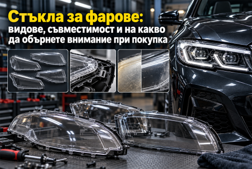 Стъкла за фарове: видове, съвместимост и на какво да обърнете внимание при покупка